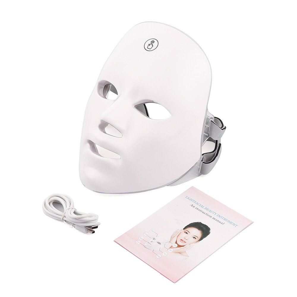 Máscara Facial LED Rejuvenecedora