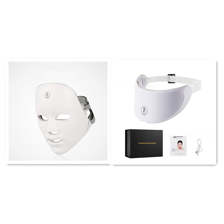 Máscara Facial LED Rejuvenecedora