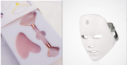 Máscara Facial LED Rejuvenecedora