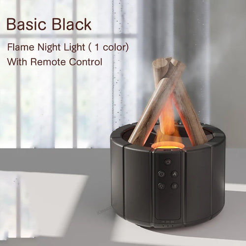 Humidificador LED Efecto Llama 🔥