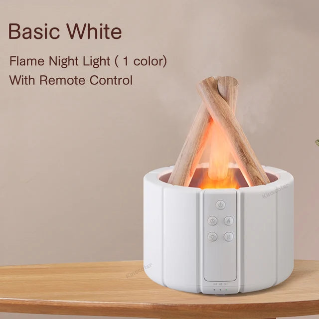 Humidificador LED Efecto Llama 🔥